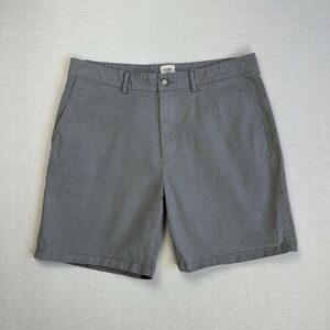 Flint And Tinder 365 Chino Shorts 9" Men Measures 36x7.5 Grey Preppy Huckberry